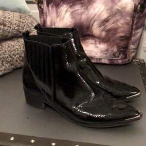 Marc Fischer Ltd black pointed booties